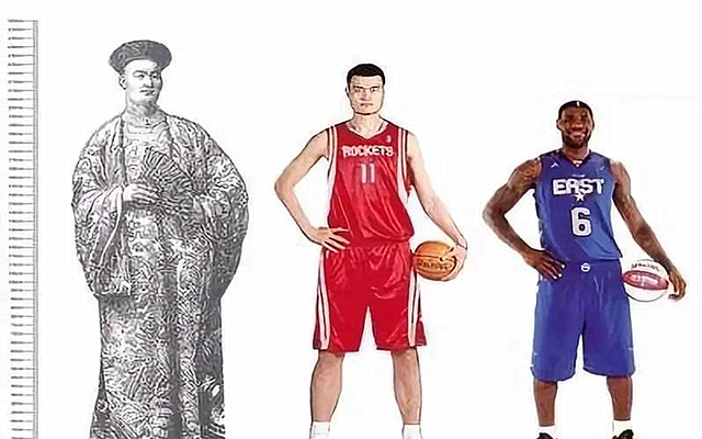 古代的七尺男儿在现代有多高,关羽身长九尺是多少米(历史上古人身高的