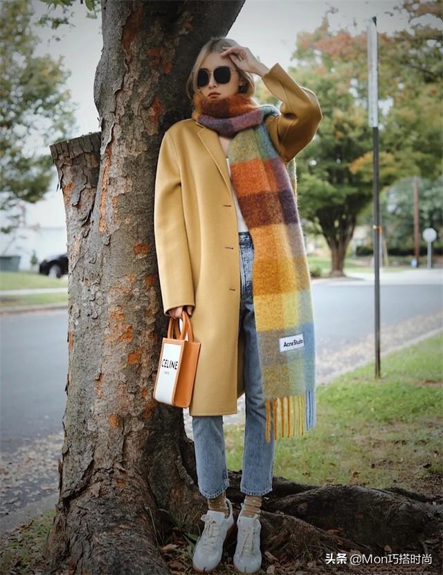 围巾系法女神必备，这才是冬天围巾打开的正确方式