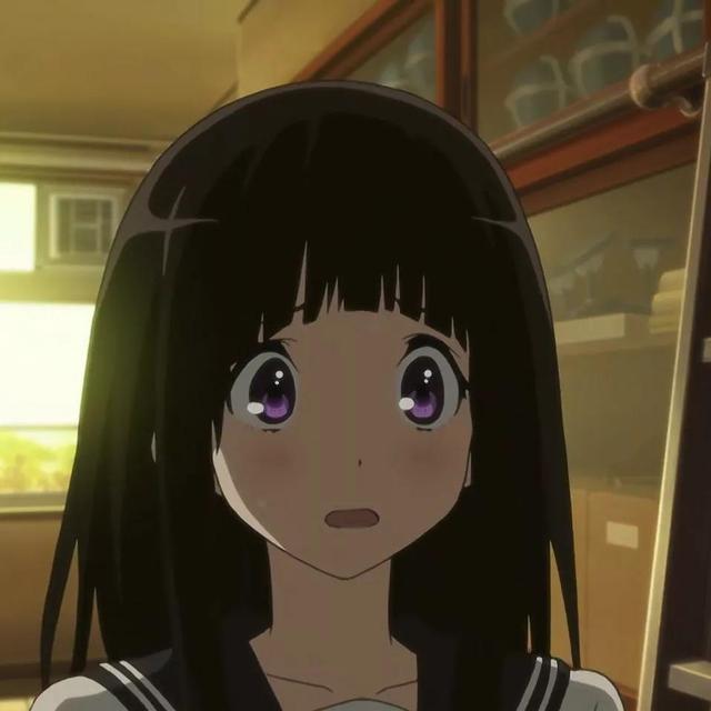 冰菓男主头像,这两张头像是哪个动漫人物(冰菓系列头像第一弹)