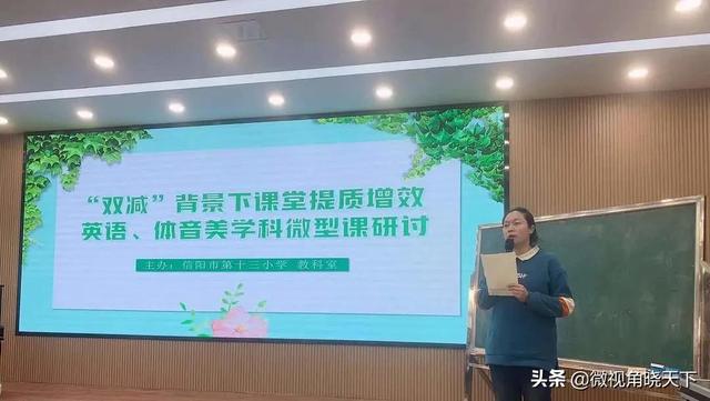 玩转微课 助力课堂，微课教学设计优秀模板（信阳市第十三小学）