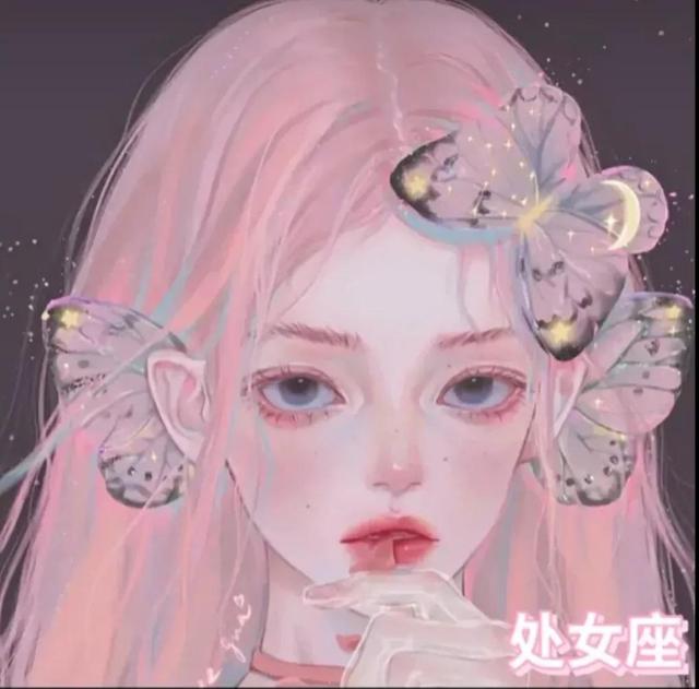 十二星座图片动漫少女，十二星座动漫萌少女头像（十二星座头像/12星座女生漫画头像）