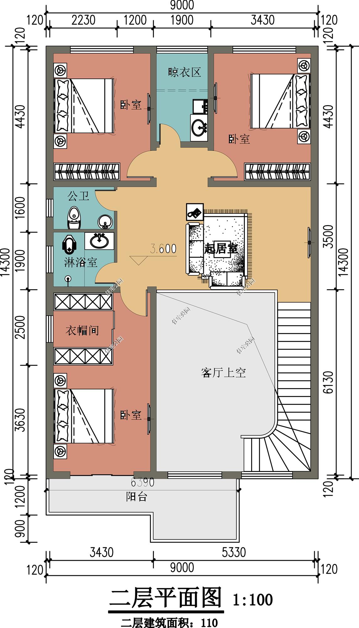 农村自建房图纸大全图册，10套2022新款向下自建房图纸