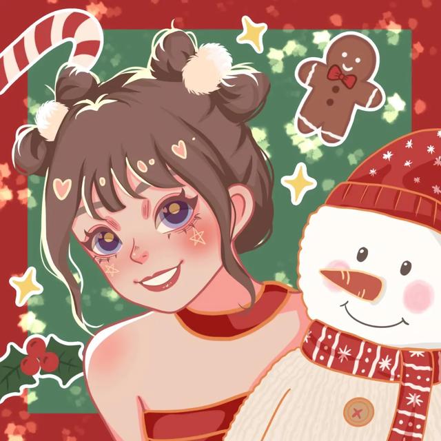 可爱卡通图片女孩甜美，啊啦 可爱卡通图片女生微信（超可爱的手绘女生头像）