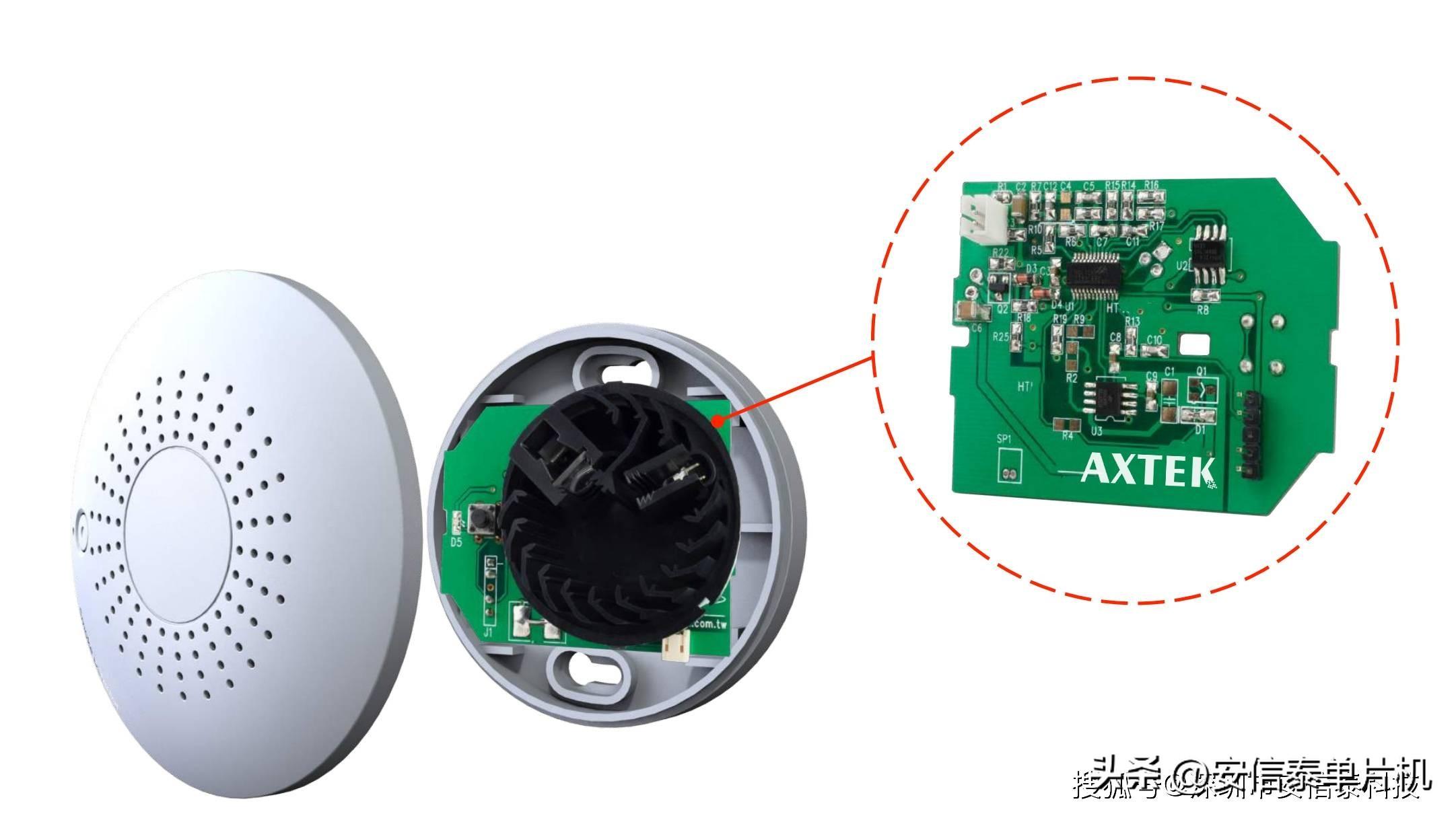 烟雾报警器 单片机 烟感报警器方案开发工作原理和功能介绍