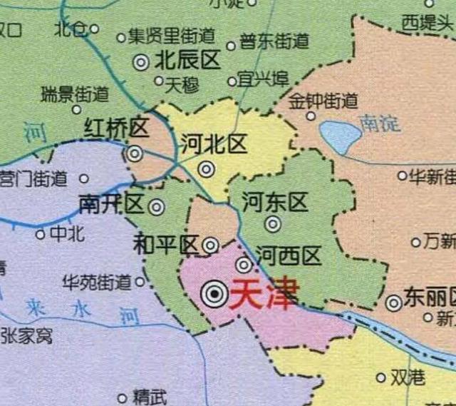 天津旅游景点地图，天津历史文化旅游地图（中国旅游地图揽胜—天津南开、和平）