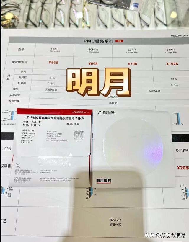 近视眼镜十大排名，近视人必看镜片大盘点