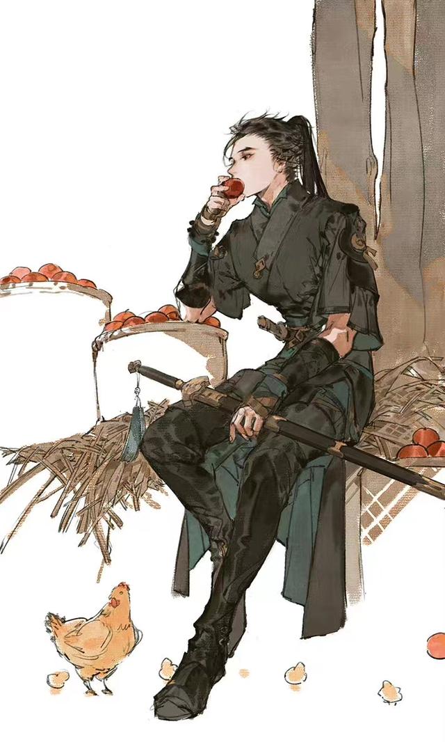 插画图，插画图片手绘（超有故事感的古风中国风插画）