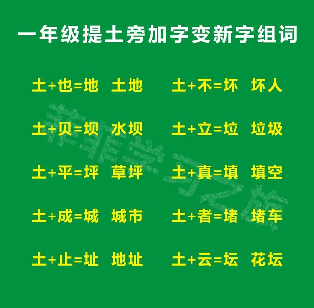 提土旁加于念什么，提土旁加于（一年级偏旁部首提土旁）