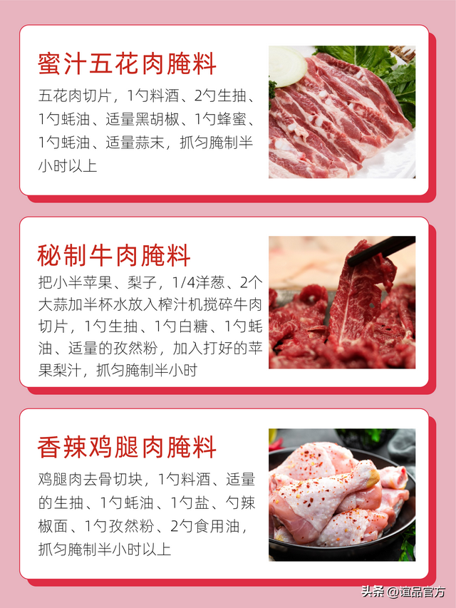 烤肉的腌制配方，烤肉怎样腌制（1：1还原烤肉店味道）