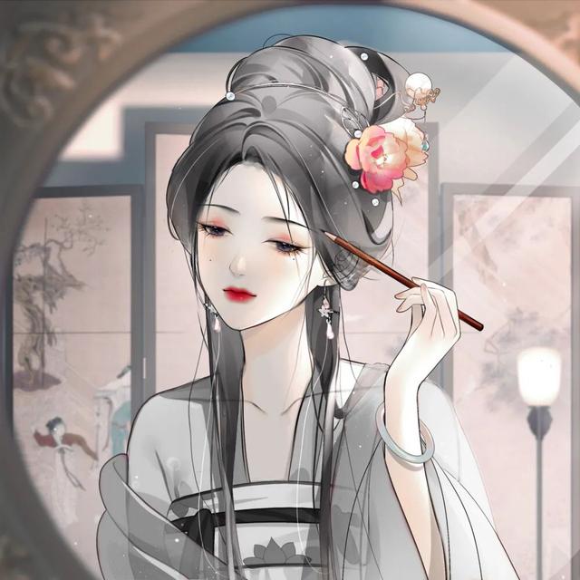 高贵气质优雅动漫头像，气质高雅—动漫女头微信（古风动漫女头）