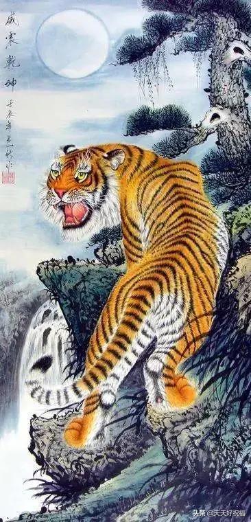虎虎作品100幅，虎年虎画，虎虎生威
