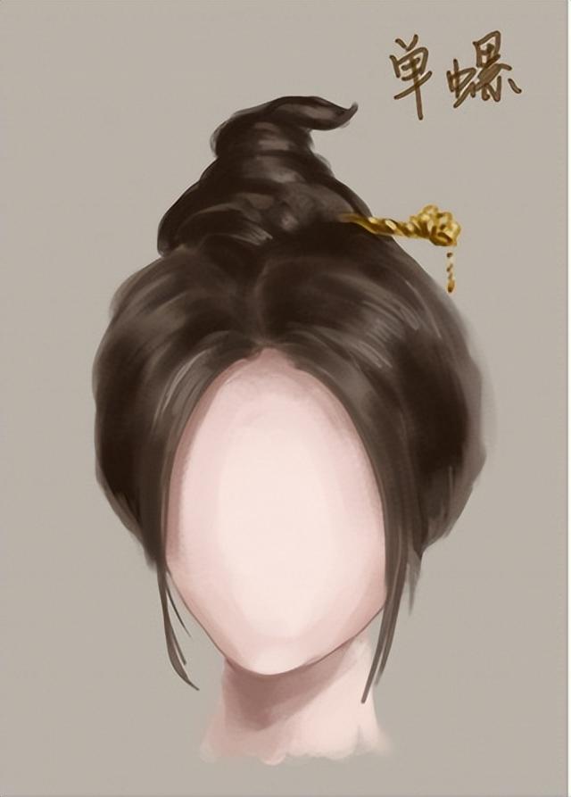 古代发型随意又好看，小说词汇积累第4天——古装女子发型