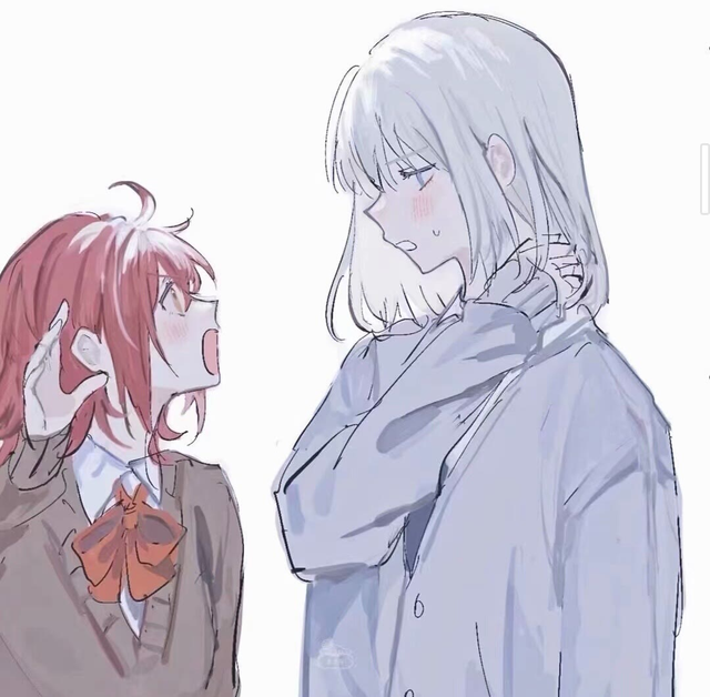 超可爱动漫情头/女，微信头像，超可爱动漫情头/女（百合倾向的动漫闺头，女女情头）