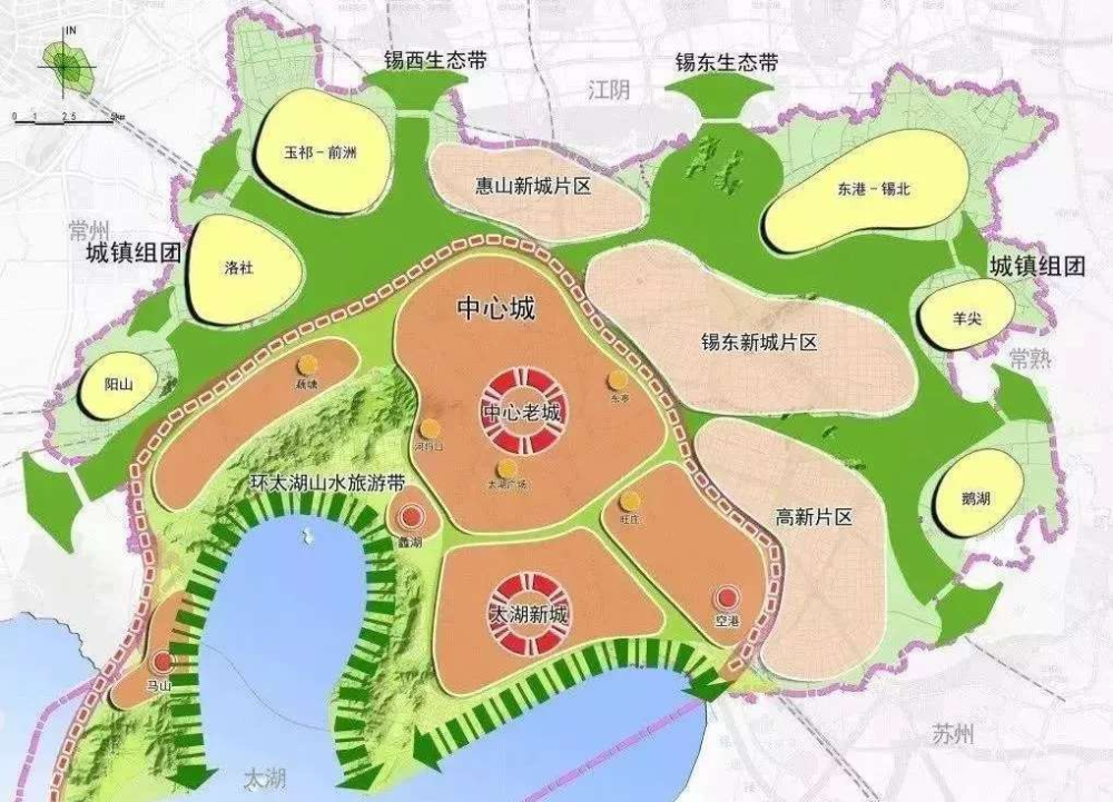 无锡区域划分图(无锡一共有几个区)