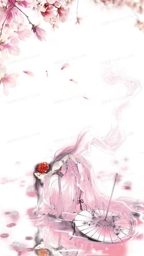 如何画简单好看的桃花，如何画简单好看的桃花图（分享图片：手绘桃花）