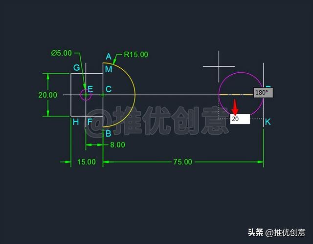 简单的cad制图，cad简单绘图教程（按照大步骤来绘图）