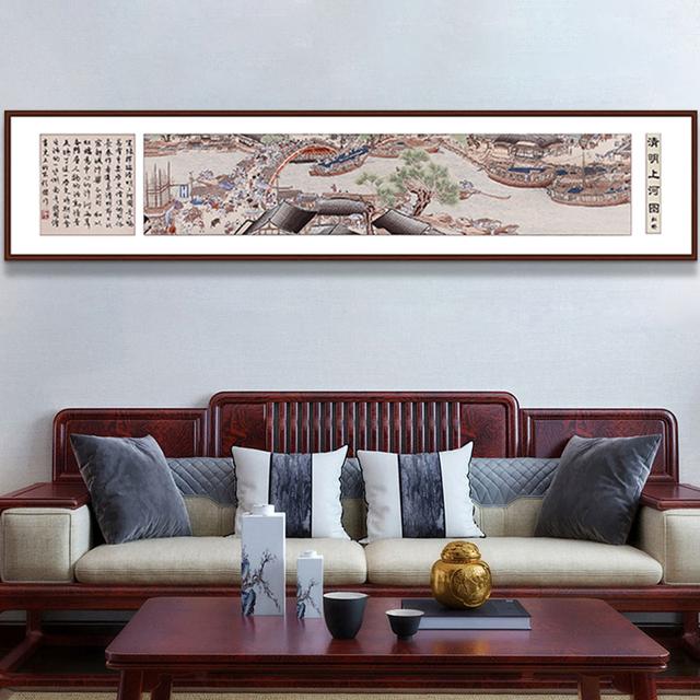 客厅挂什么字画最合适，5种主题风格共10幅