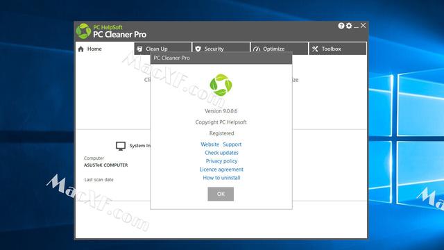 简单好用的电脑清理工具：PC Cleaner Pro