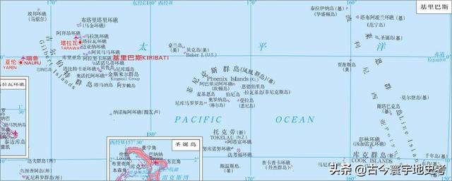 世界地图册北美洲，北美洲、南美洲和大洋洲各国行政区划图