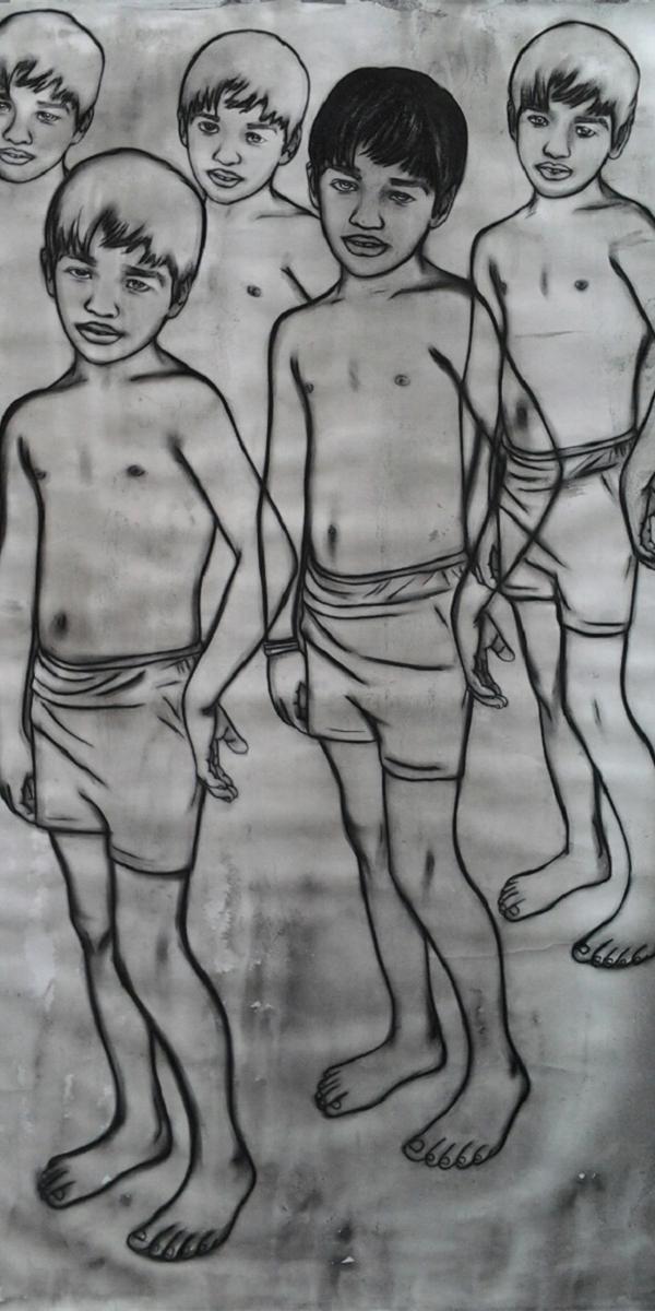 如何画大海里的轮船，如何画大海里的轮船简笔画（儿童节漫画作品）