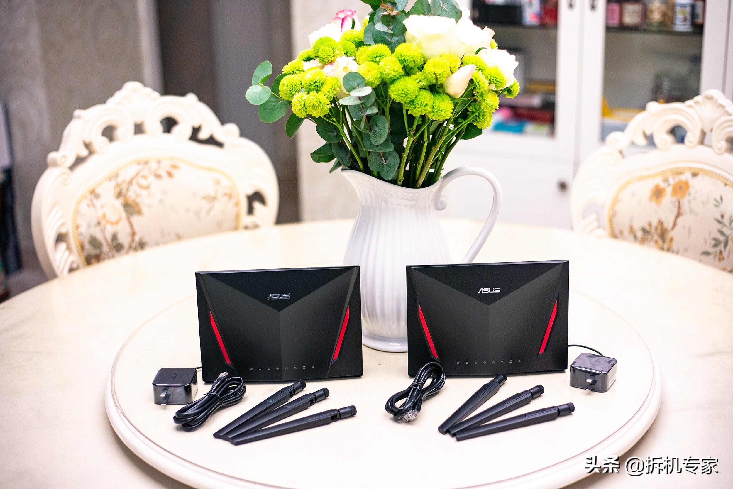 华硕ac86u mesh组网配置教程，5G全屋覆盖+无缝漫游—AC86U