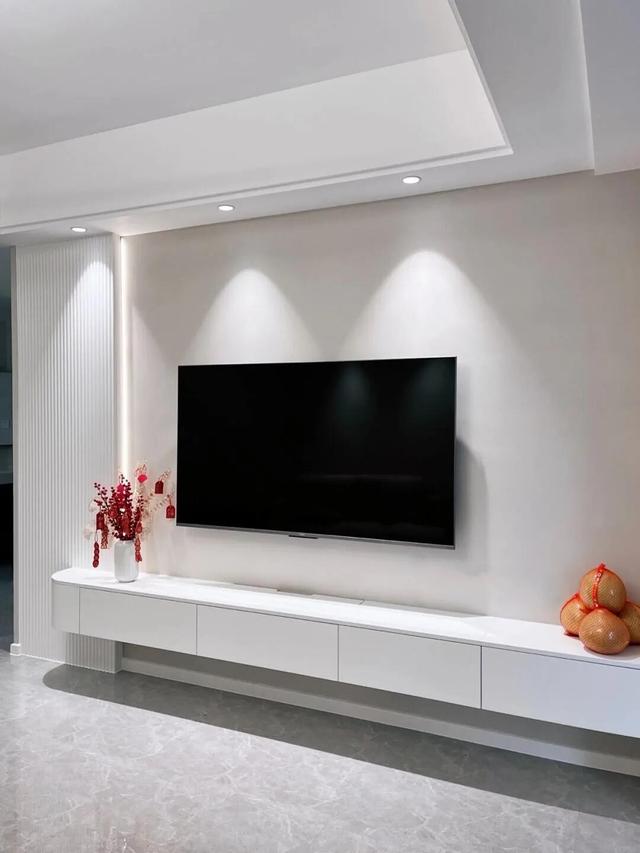 电视背景墙刷什么颜色的乳胶漆好看，电视背景墙用什么颜色的乳胶漆好看（30款乳胶漆背景墙）