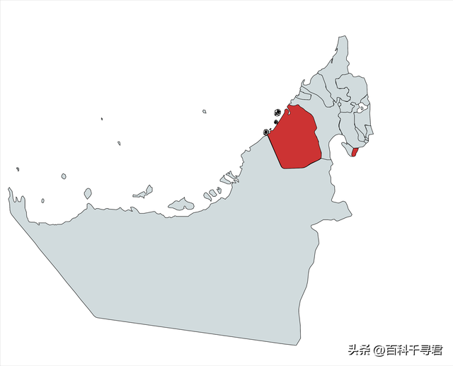 阿拉伯联合酋长国，阿联酋7个酋长国概况