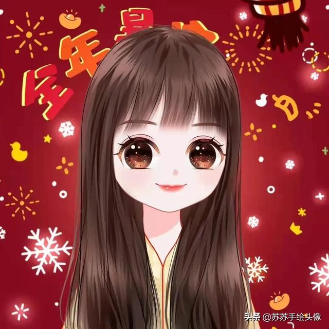 超火财神图，最全的财神图（红红火火的卡通头像）