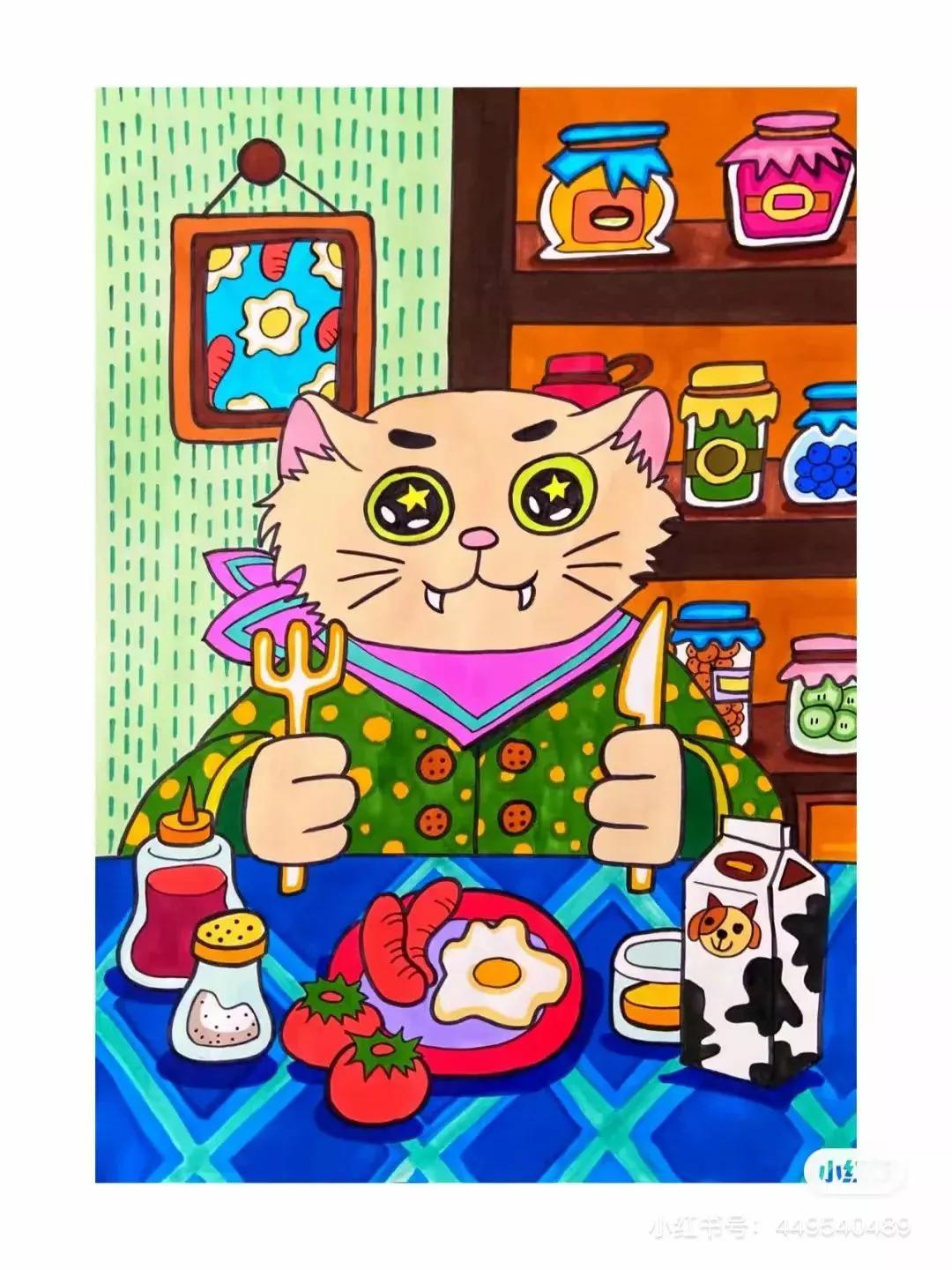 二次元人物简笔画(画动漫人物全身教程)