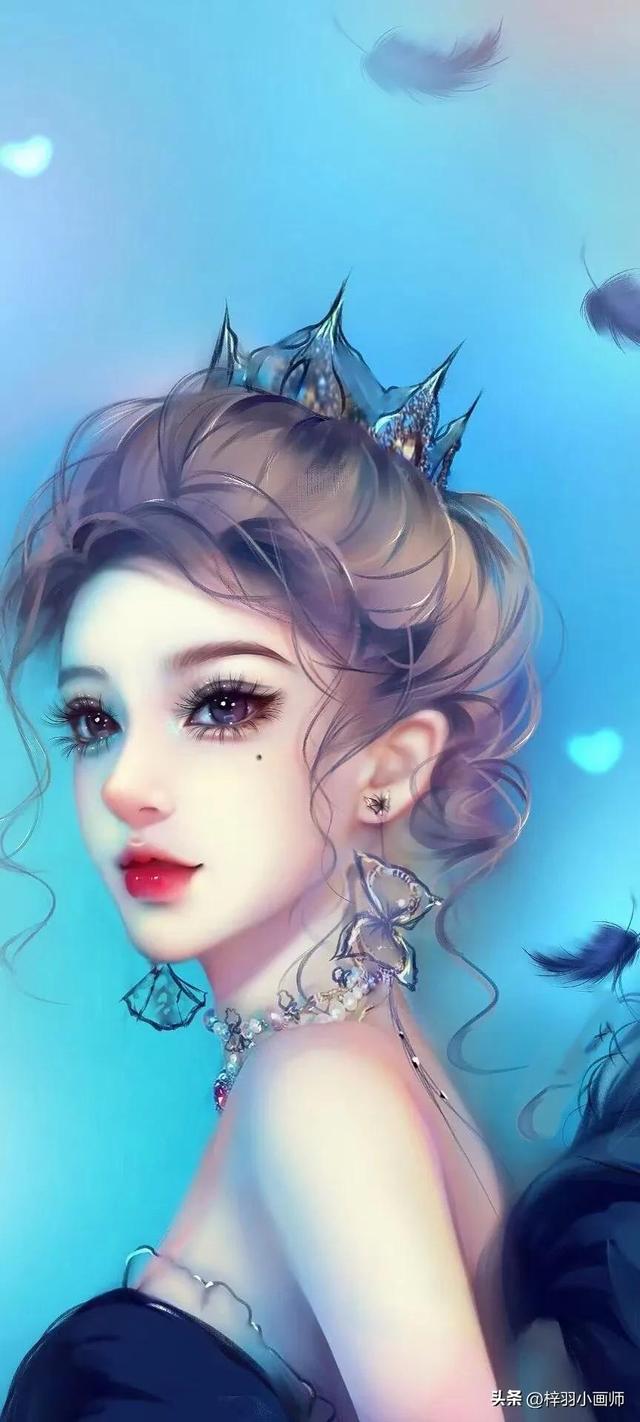 超唯美手绘女生头像，唯美手绘女生头像微信（用最初的心迎接最好的自己）