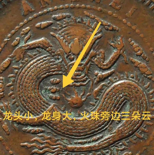 十大稀有版光绪元宝，价值数千元的光绪元宝安徽十文大头龙