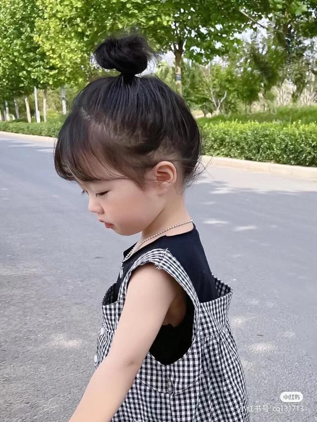 1岁女宝宝夏天发型图片