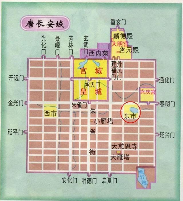 西安明城墙在唐长安城，唐长安城城墙遗址今安在