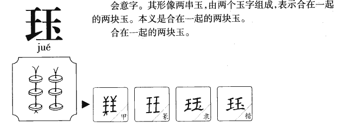 珏字用在名字中好不好（珏字解读）