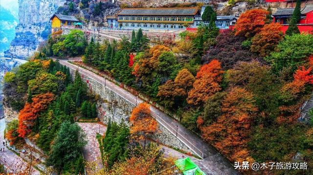 介休绵山旅游线路攻略图，山西省介休绵山怎么游览