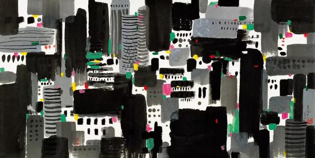 吴冠中作品，吴冠中作品长江三峡赏析（吴冠中笔下的中国香港）