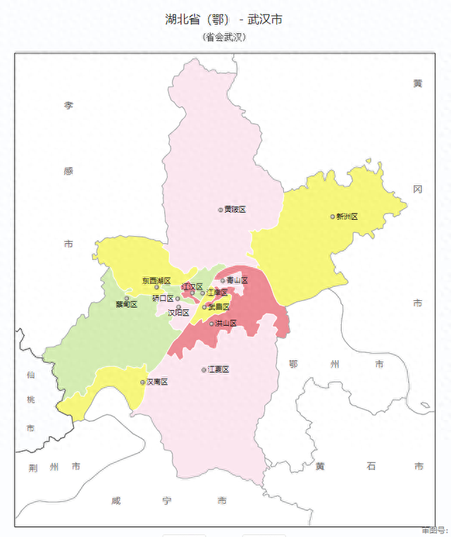 武汉人口总数2022，2023中国行政区划——湖北省武汉市