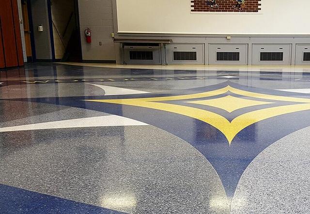 水磨石地面价格,水磨石地面价格是多少(水磨石地面图片)