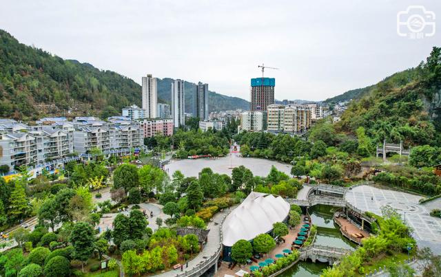 重庆酉阳桃花源，四川省重庆市酉阳县桃花源景区（有世人向往的桃花源）