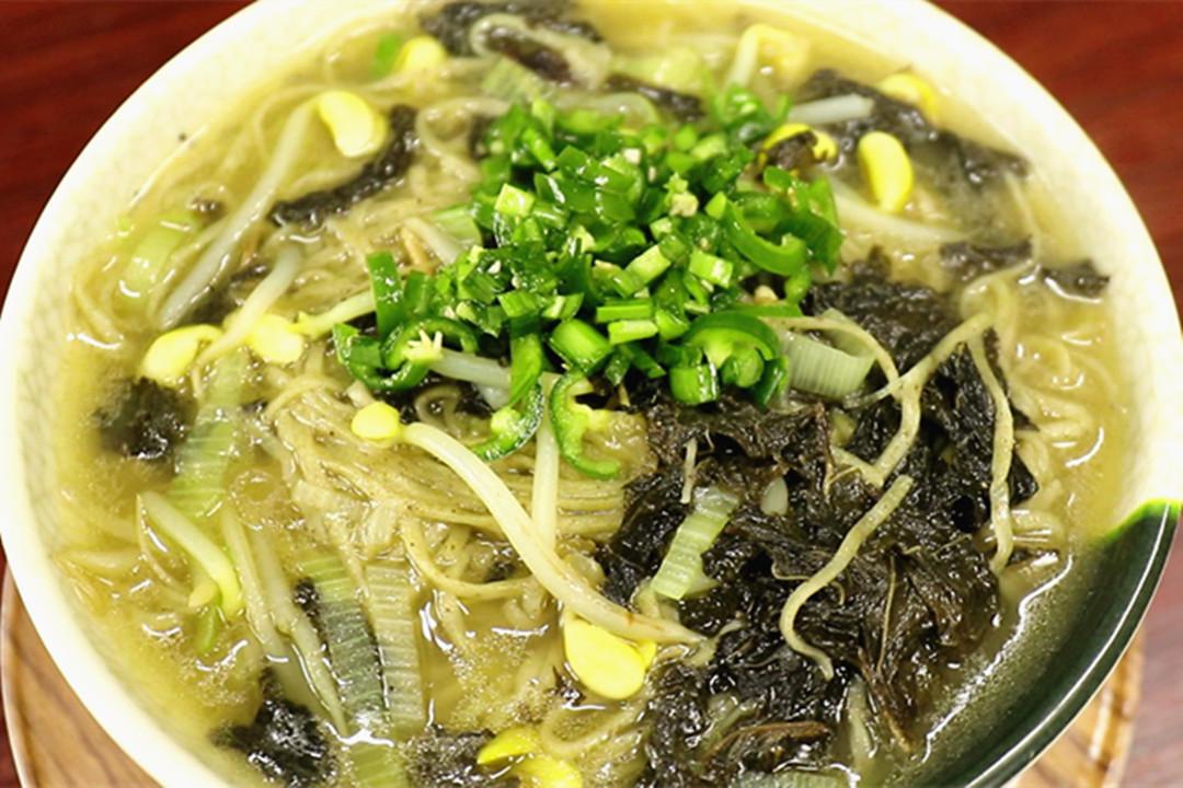 第三种:芝麻叶杂面条