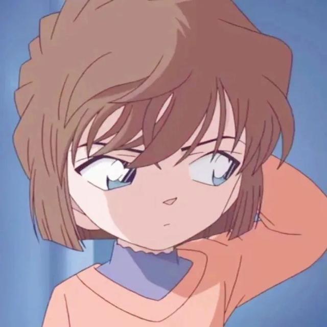 名侦探柯南里面的小哀头像，100张灰原哀头像合集