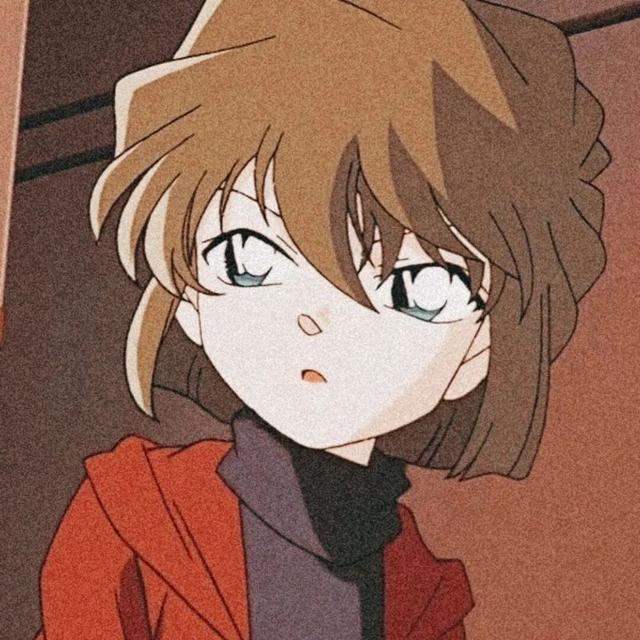 名侦探柯南里面的小哀头像，100张灰原哀头像合集