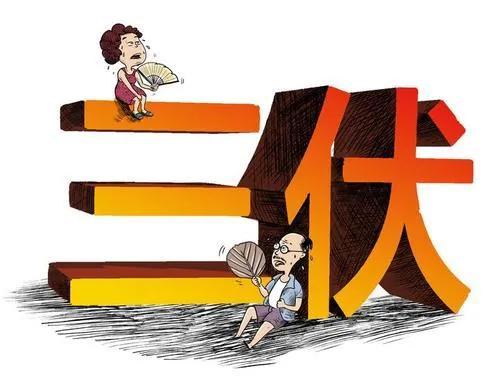 伏组词,伏组词和拼音("三伏天"的"伏"啥意思)