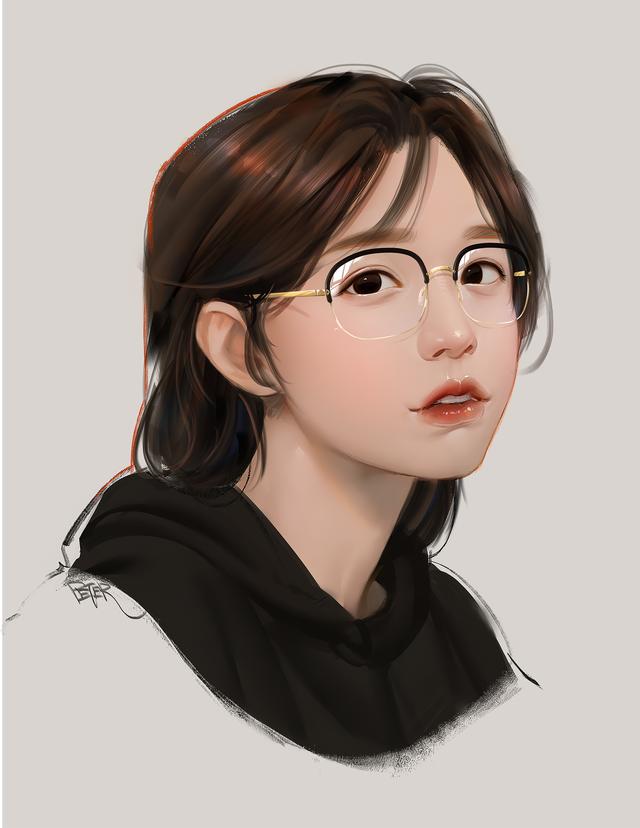 简约高级感头像，简约高清高级感系列微信（凸显简约高级感的手绘头像）