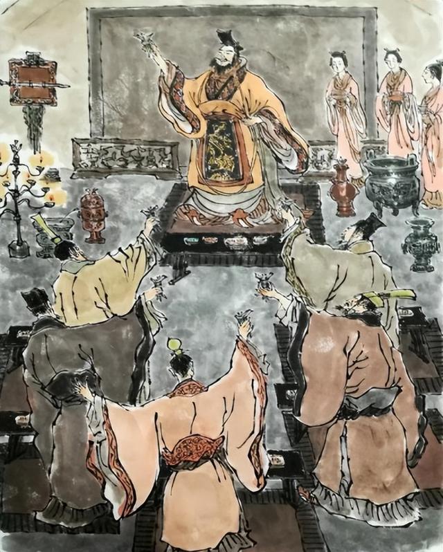 鸿门宴讲了一个什么故事，鸿门宴的故事主要讲了什么（项羽当时占尽优势）