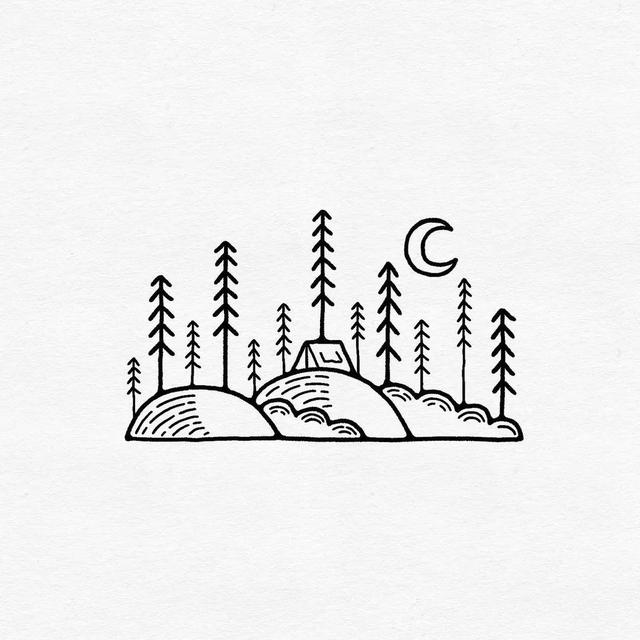 一步一步画白云，白云怎么画（60款唯美的风景简笔画教程）