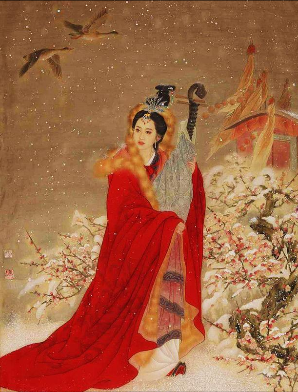 2,古代四大美女是谁?为什么叫"沉鱼落雁闭月羞花"?