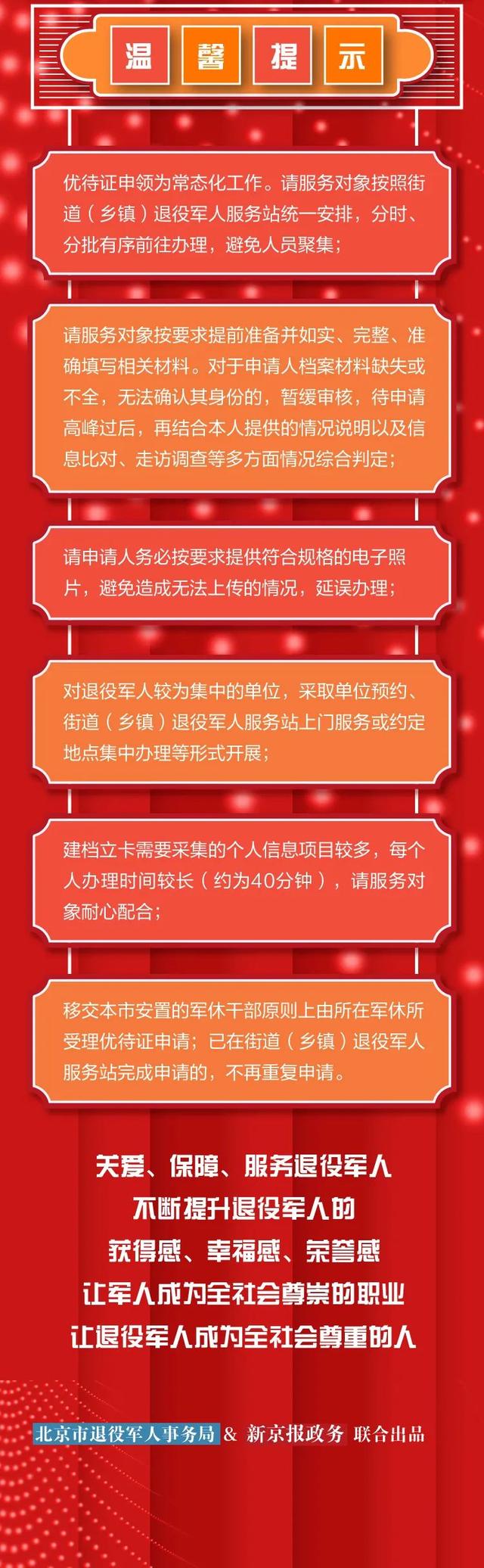 退役军人优待证办理，退役军人优待证怎么办理（一图读懂优待证申领程序）