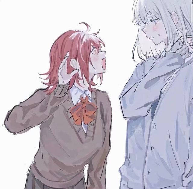 超可爱动漫情头/女，微信头像，超可爱动漫情头/女（百合倾向的动漫闺头，女女情头）