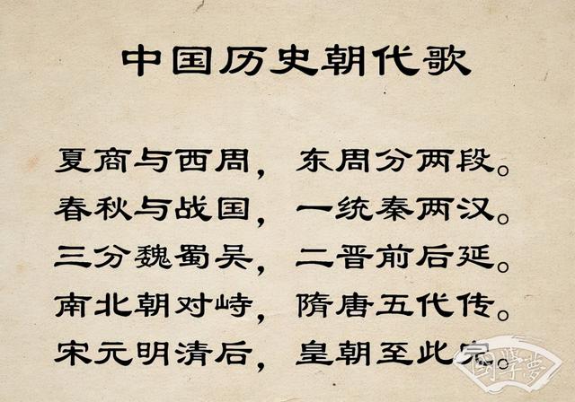 隋朝前面是什么朝代，隋朝后面是哪个朝代（涨知识！中国历史朝代顺序）